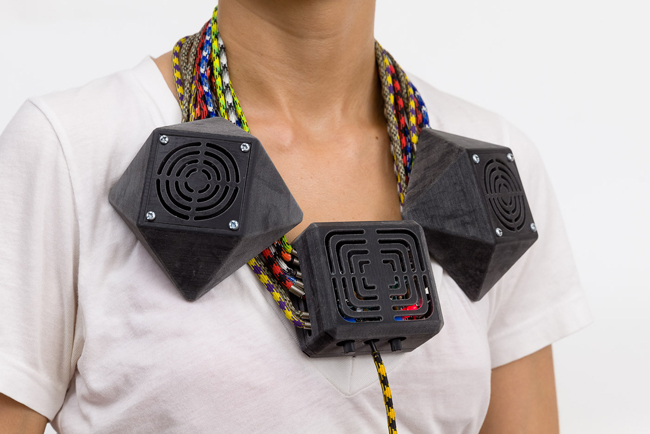 Untitled (Speaker Necklace)